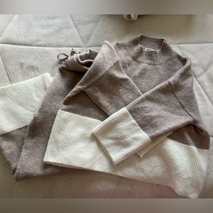 Matching sweater set